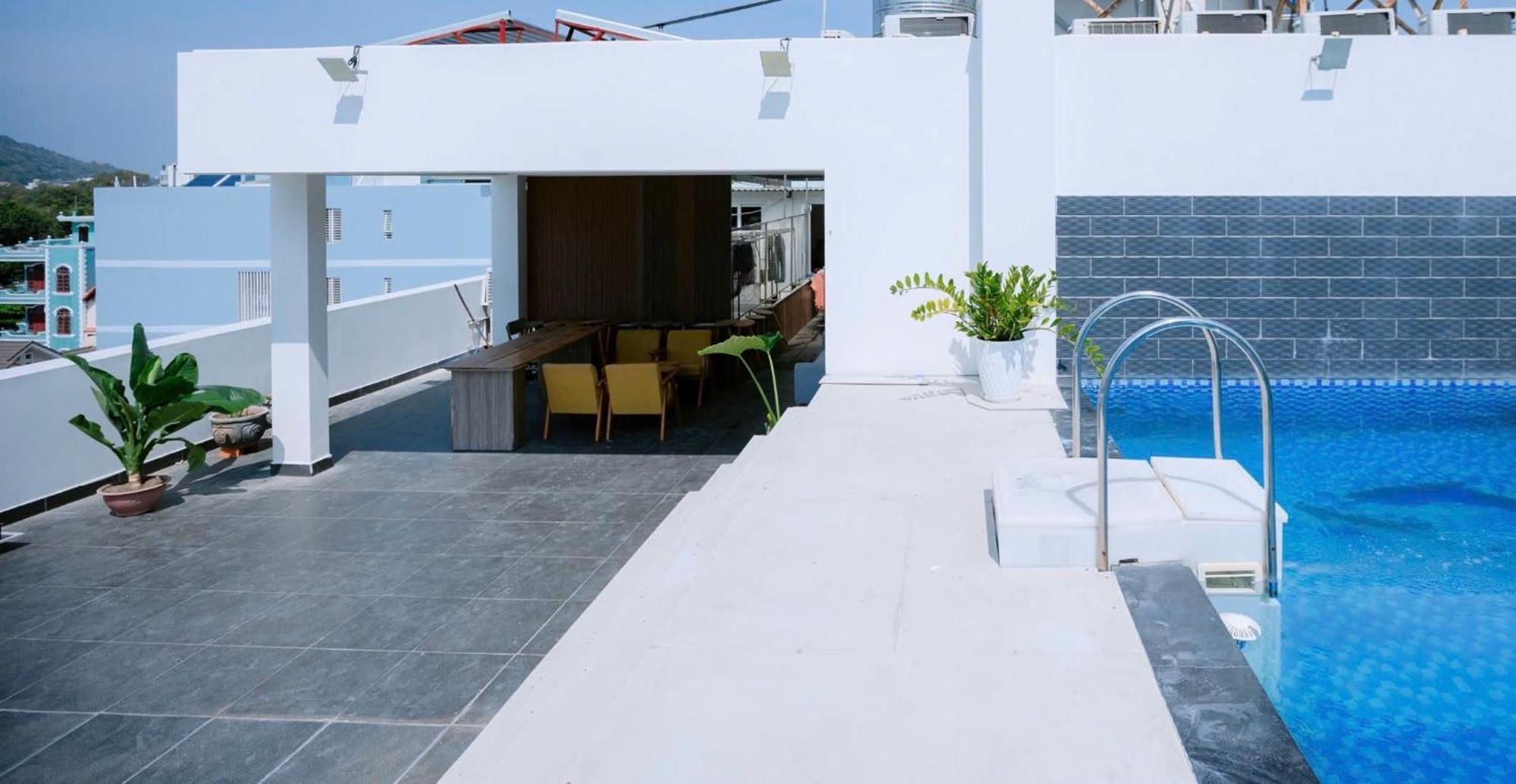 Blue Sea Luxury Hotel&Apartment Vũng Tàu Esterno foto