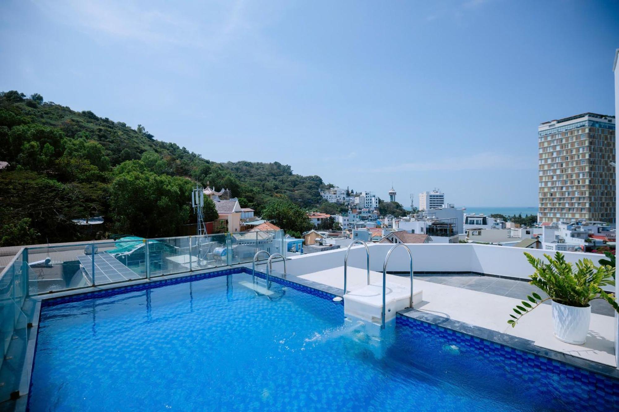 Blue Sea Luxury Hotel&Apartment Vũng Tàu Esterno foto